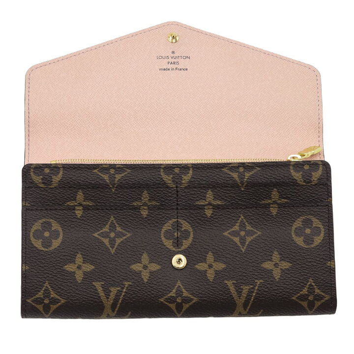 楽天市場】LOUIS VUITTON ルイヴィトン 長財布 ポルトフォイユ サラ 