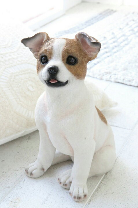楽天市場 犬 いぬ わんこ 子犬 パピー ワンコ イッヌ アンティーク調 置物 ジャックラッセルテリア 掛けられる 犬好き おしゃれ ディスプレイ 店舗装飾 オブジェ インテリア雑貨 かわいい 贈り物 誕生日 プレゼント ギフト 送料無料 パピー ジャック ボブ ウッド