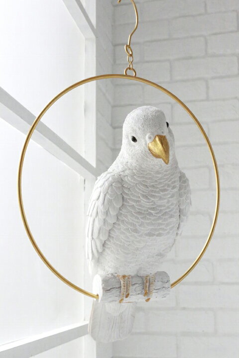 楽天市場 オウム 鳥 ホワイト 白 吊り下げ 吊るす リアル おしゃれ アンティーク かわいい おしゃれ ディスプレイ 飾り 店舗装飾 お店用 オブジェ インテリア雑貨 贈り物 プレゼント ギフト 送料無料 リング コカットゥー ウッドギャラリー樹 楽天市場 オウム 鳥 ホワイト 白 吊り下げ 吊るす リアル おしゃれ アンティーク かわいい おしゃれ ディスプレイ 飾り 店舗装飾 お店用 オブジェ インテリア雑貨 贈り物 プレゼント ギフト 送料無料 リング コカットゥー ウッドギャラリー樹