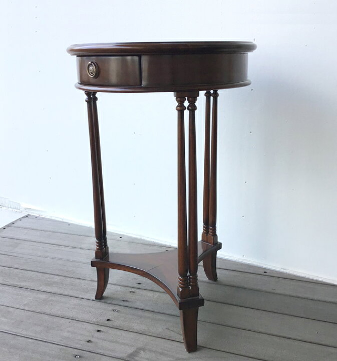 楽天市場】コンソール 丸テーブル サイドテーブル クラシック家具 英国  