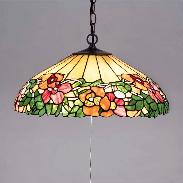 楽天市場】天井照明 ステンドランプ ステンドグラス ランプ ペンダント  