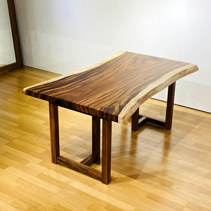 楽天市場】一枚板 テーブル ダイニングテーブル 座卓 兼用 一枚板  