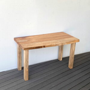 一枚板 無垢 デスク 机 木製デスク 一枚板テーブル 通販 木の家具 栃 とち トチ 無垢 栃無垢 モダン おしゃれ 北欧 ナチュラル 脚付き コンパクト 小さめ 天然木 送料込み 幅120.5【送料無料】