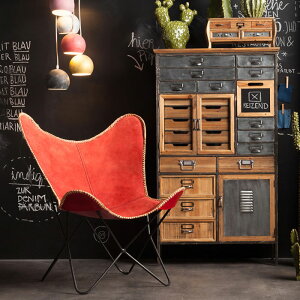 キャビネット ヴィンテージ風 おしゃれ 海外インテリア 飾り棚 スチール インダストリアル かっこいい 什器 ディスプレイ 店舗用 ブリキ 古材 古木 引き出し レターケース カフェ風 スチー