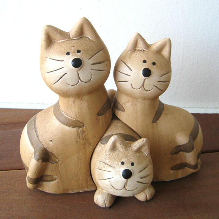 楽天市場】猫 置物 置き物 ネコ 猫グッズ ねこ 陶器 雑貨 可愛い 