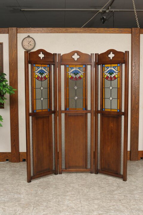 楽天市場】パーテーション 木製スクリーン クラシック おしゃれ 英国  