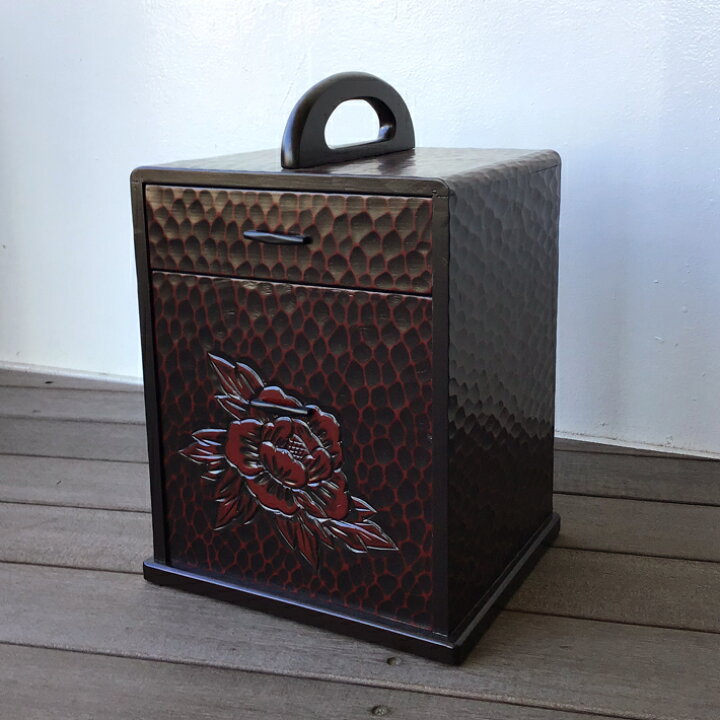楽天市場】民芸家具 時代箪笥 伝統工芸品 彫刻 鎌倉彫 和家具 和タンス 