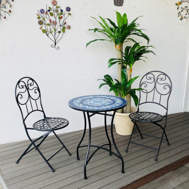 楽天市場】garden table ガーデンテーブル タイルテーブル モザイク 