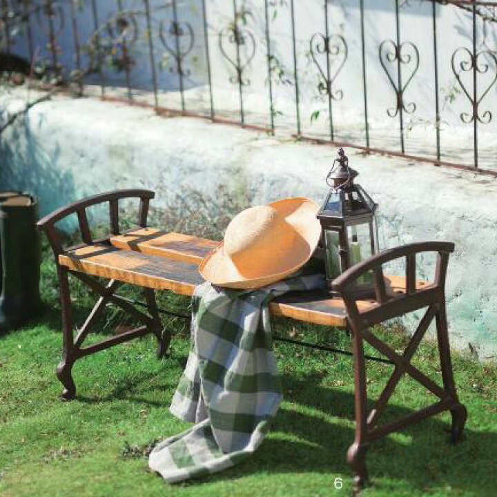 楽天市場】ベンチ 縁台 イス アンティーク 古木 ガーデンファニチャー  