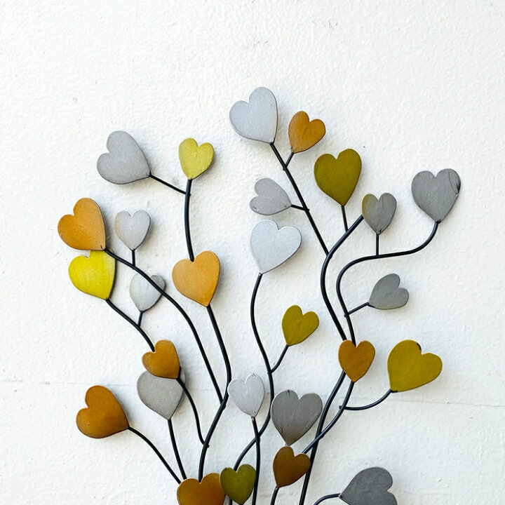 楽天市場】アイアン 壁飾り 壁掛け おしゃれ ハート LOVE インテリア  