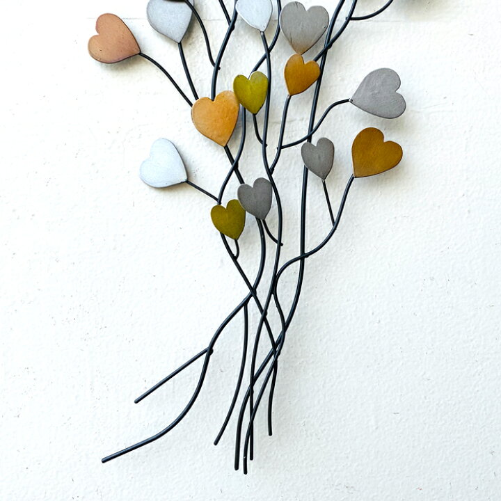 楽天市場】アイアン 壁飾り 壁掛け おしゃれ ハート LOVE インテリア  