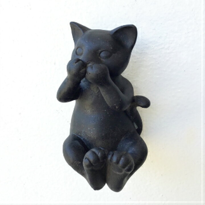 楽天市場】猫 壁掛け フック ウォールフック 猫雑貨 ねこ キーフック 