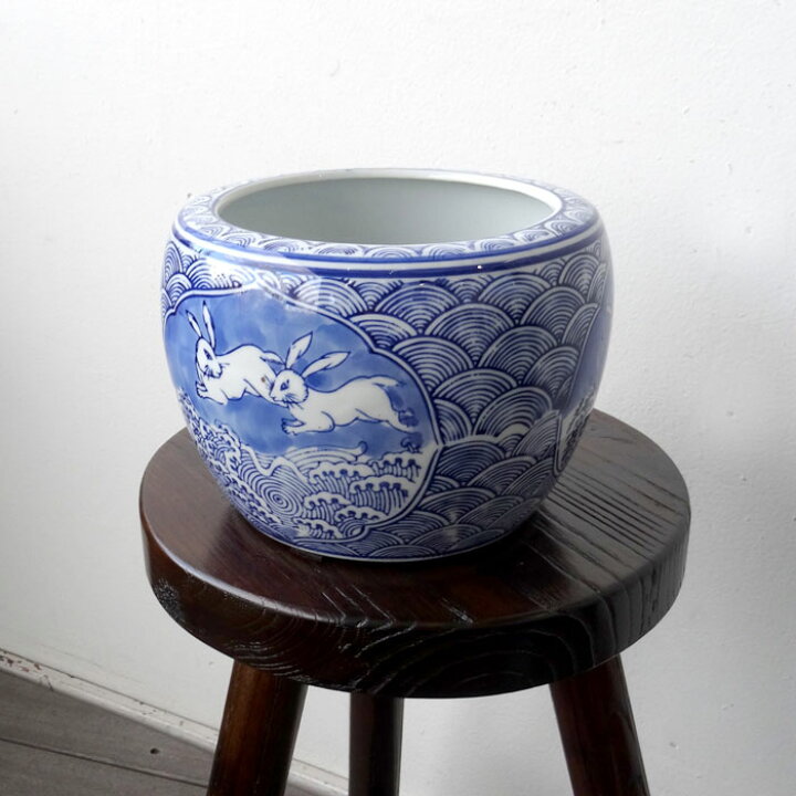 楽天市場】火鉢 水鉢 鉢カバー プランタカバー 和モダン 和雑貨 