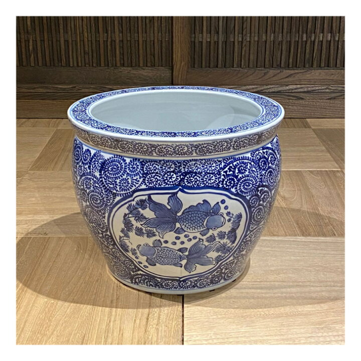楽天市場】水鉢 火鉢 睡蓮鉢 メダカ鉢 金魚鉢 プランターカバー 