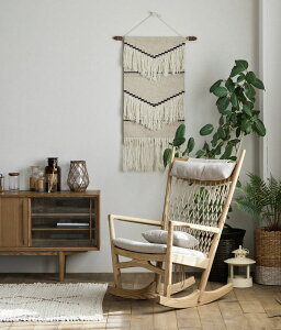 ロッキングチェア おしゃれ 北欧 一人掛け モダン アッシュ材 ゆりかご イス 店舗 ディスプレイ ハンモック カフェ リラックス 揺れる 読書 うたた寝 ゆらゆら 癒し【送料無料】Cradleロッキ