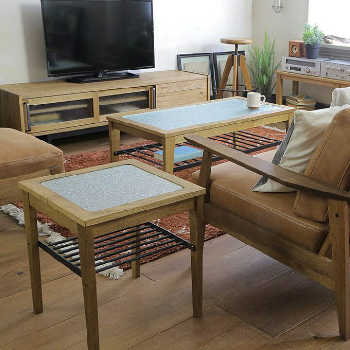 楽天市場】サイドテーブル ソファテーブル モザイクガラス アイアン  