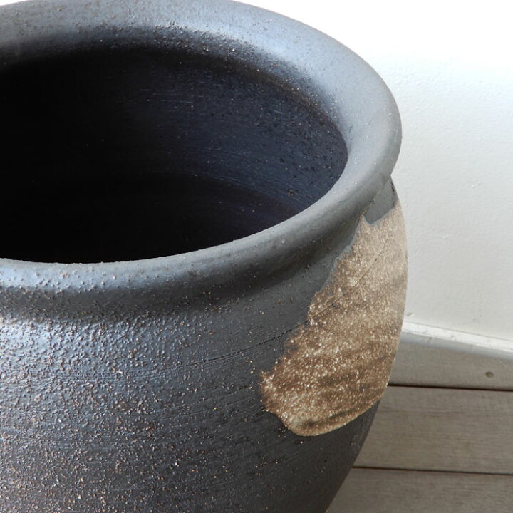 楽天市場】傘立て 陶器 直径33×高さ43cm 信楽焼 壺型 傘立て陶器 傘立 