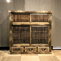 楽天市場】水屋箪笥（横幅（cm）横幅：120 ～ 129.9cm）の通販