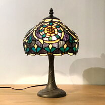 楽天市場】ステンドグラス ランプ 花の通販 