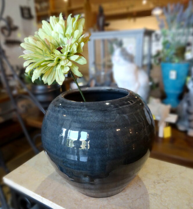 楽天市場】花瓶 花びん フラワーベース テラコッタ プランターポット 