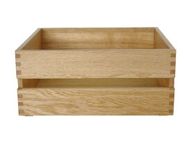 木製ボックス 木の箱 無垢 引き出しボックス 木製 棚 おしゃれ オーク 【送料無料】PUNT 木製BOX