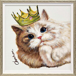 オイル ペイント アート ハンドペイント 1枚ずつ手描き キャンバス製 油絵 贈り物 Sサイズ 33×33 猫 cat ねこ キャット ネコ 犬 ドッグ dog いぬ チワワ クマ 熊 ベアー 【送料無料】オイルペイン