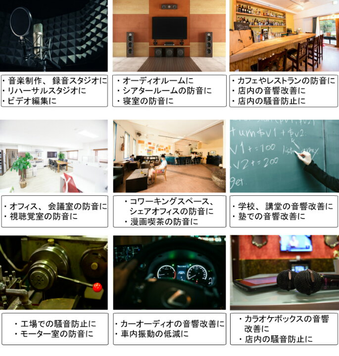 楽天市場 Aortd 三つの形 10枚 6色 レコーディングスタジオ 吸音材 防音シール 50x50x5cm ウレタン スポンジ 緩衝材 クッション材 壁紙シール 吸音 壁 防音室 Diy 工具 楽器 部屋用 防音 かべ 張り付け 防音シート 防音 シート 遮音シート 簡易防音室 防音パネル