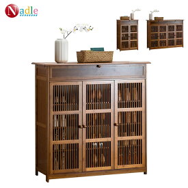 【ss限定・3000円クーポンあり！】NADLE シューズラック シューズラック おしゃれ 靴箱 4段 スリム 玄関収納 省 スペース 大容量 木製 幅65cm 100cm 135cm カビ対策 通気 引き出し付き 下駄箱 靴入れ 棚 靴 くつ コンパクト ブラウン 新生活 プレゼント