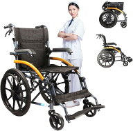 【p5倍+1000クーポンあり！】NADLE 車椅子 自走用車椅子 介助車椅子 自走介助兼用車いす コンパクト 軽量…