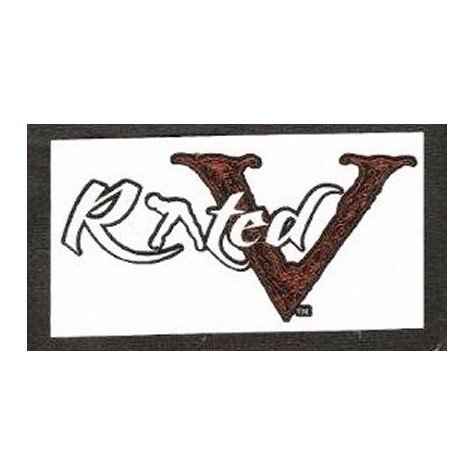 ベルベット スカイのオリジナルブランド グッズ RATED ロゴ 超歓迎された V 誕生日/お祝い ステッカー