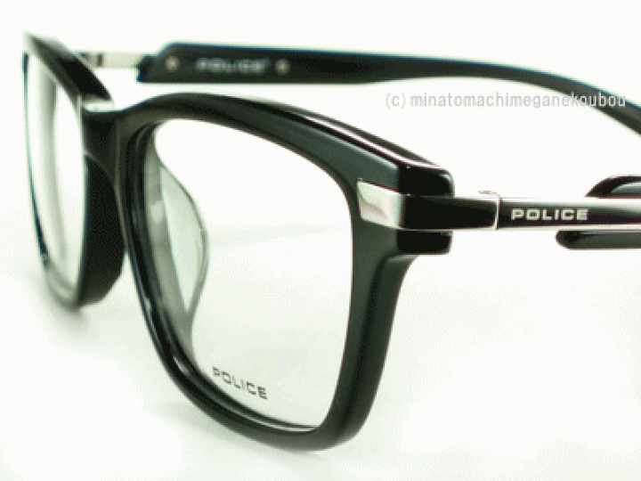 楽天市場】ブラック/POLICE ポリス めがねフレーム