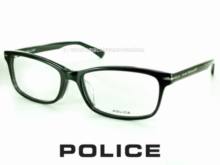 楽天市場】ポリス メガネ フレーム POLICE VPL661J-01KR レンズ付