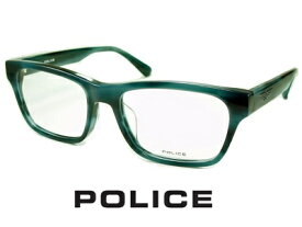 ポリス メガネ フレーム POLICE VPLB94J-03LW レンズ付セット 送料無料 レンズ 54mm 【クーポン値引】 スクエアなウェリントン ウェービーネイビー 度付き 眼鏡 伊達メガネ メンズ uvカット おしゃれ 人気