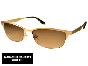 KATHARINE HAMNETT �L���T�����n���l�b�g �T���O���X KH-955-1 �A�[�o���X�^�C�� �V���[�����O �V�����p�� �S�[���h �A�b�V���u ���E�� �n�[�t �����Y �j�� ���f�B�[�X UV�J�b�g �u�����h ���[�h ��