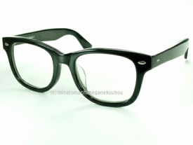 スクエア な ウェリントン ブラック 黒 ウエリントン オリジナル ブランド kruid クライド NX015-C1 レンズ付セット 送料無料 メガネフレーム 度付き 伊達メガネ だて眼鏡 メンズ uvカット おしゃれ