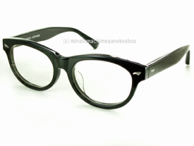 ソフト な シルエット の ウェリントン ブラック ちょっと太ぶち オリジナル ブランド kruid クライド NX023-C1 レンズ付セット 送料無料 メガネ フレーム 度付き 伊達メガネ だて眼鏡 メンズ uvカット おしゃれ