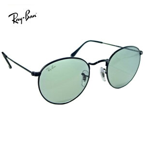 Ray-Ban ���C�o�� �T���O���X RB3447 002/52 �������� M�T�C�Y �����Y 50mm �u���b�N �O���[�O���[�� ���K�i ���[�J�[�ۏ؏��t ���E���h���^�� �l�C�̔��߂� ���C�g �J���[�����Y �u�����h UV�J�b�g