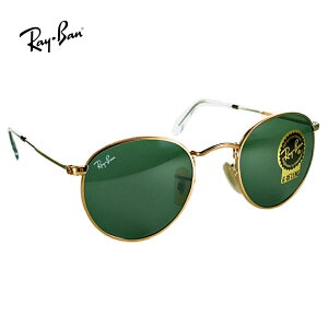 Ray-Ban ���C�o�� �T���O���X RB3447 001 �������� M �T�C�Y �����Y 50mm �S�[���h ���K�i ���[�J�[�ۏ؏��t ���E���h���^�� ROUND METAL ������� �u�����h UV�J�b�g �h���C�u �l�C