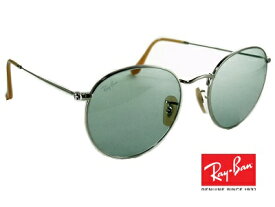 【 廃盤 カラー 】 レイバン サングラス Ray-Ban RB3447 906515 送料無料 レンズ 【 53mm 】 【 クーポン 値引 】 正規品 メーカー保証書付 太陽の光で濃くなる調光レンズ ブルーグレー シルバー ラウンドメタル メンズ ブランド UVカット