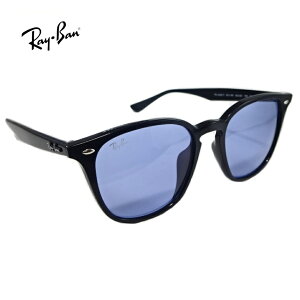 ���C�o�� �T���O���X Ray-Ban RB4258F-601/80 �������� �����Y 52mm �l�C�̔��߂� ���C�g �J���[�����Y �X�N�G�A �� ���E���h�X�^�C�� ���C�g�u���[ �u���b�N �����Y ���f�B�[�X �u�����h UV�J�b�g