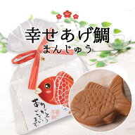 プチギフト 退職 お礼 産休 敬老会 敬老の日 幸せあげ鯛（まんじゅう) おしゃれ メッセージ ありがとう …