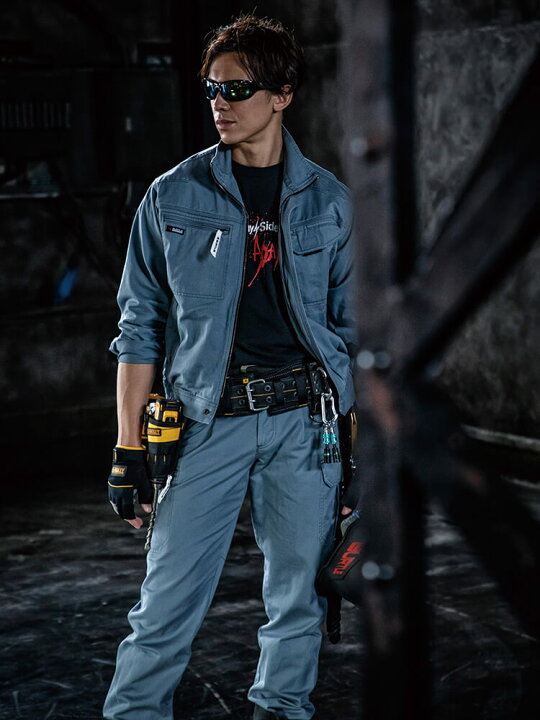 楽天市場】【マラソン期間P2倍】作業服 上下セット バートル BURTLE 