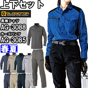 P2{IubNtCf[ԁƕ ㉺Zbg R[RX OfBG[^[ GLADIATOR Vc AG-3088 SS-LL  J[Spc AG-3085 SS-LL t ˍ ƒ jZbNX