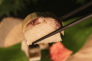 紀州名物脂の乗ったさんま寿司！