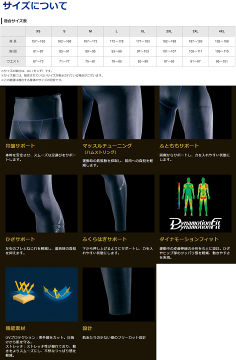 楽天市場】コンプレッション タイツ メンズ ミズノ mizuno バイオギア