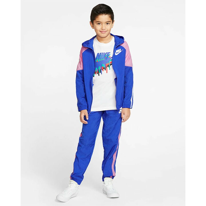 楽天市場 ウィンドブレーカー 上下セット キッズ ジュニア 男の子 女の子 子供服 ナイキ Nike Yth ウーブン トラックスーツ スポーツウェア 130 160cm ジャケット ロングパンツ 上下組 ウインドブレイカー セットアップ 部活 クラブ 運動 Bv3700 433 Fls19n World