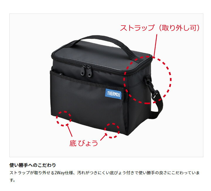 楽天市場 保冷バッグ ソフトクーラーボックス 約5l サーモス Thermos 保冷専用 ボックス型 スポーツ アウトドア レジャー 部活 お弁当 Req 005 World Wide Market