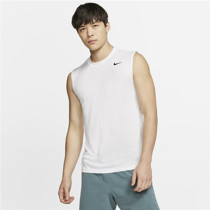 楽天市場 ノースリーブシャツ メンズ ナイキ Nike ドライフィット レジェンド Tシャツ 男性用 袖なし スポーツ トレーニング ジム ランニング ジョギング ホワイト 白 運動 7186 100 World Wide Market