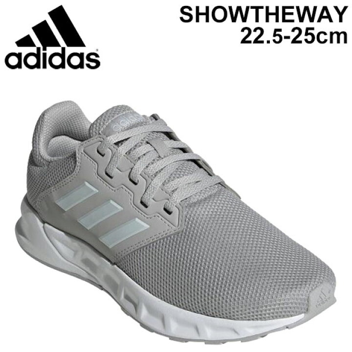 楽天市場 ランニングシューズ レディース アディダス Adidas Showtheway W ジョギング スポーツシューズ 女性用 スニーカー グレー系 Ldc86 靴 くつ Fx3751 0qpd World Wide Market