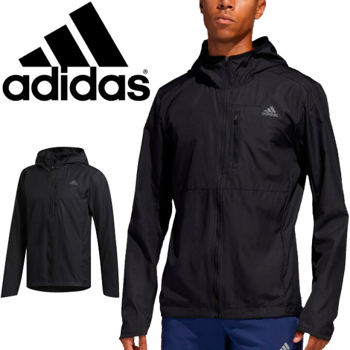 楽天市場 ウィンドブレーカー ランニングウェア メンズ アウター アディダス Adidas オウン ザ ラン フード付 ウインドジャケット スポーツウェア 防風 撥水 男性 上着 トレーニング ジョギング Fyr45 Fl6964 World Wide Market